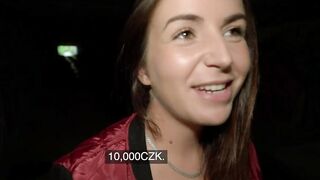 Outdoor Agent Lenna Ross loves getting her twat screwed rough