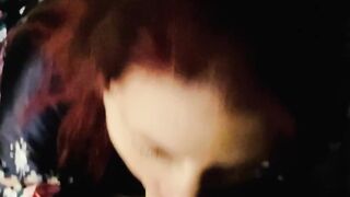 View this redheaded wifey suck dick and got cum inside