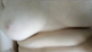 Vaginal cumshot for chubby red haired
