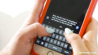 Step Daughter exposes milf and gets screwed