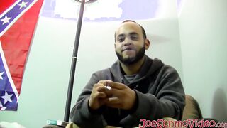 Horny Badass has stopped by to stroke out a load