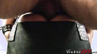 Mature fetish gay lovers cum after group bareback session