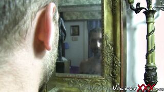 Tattooed gay enjoys a rimjob before getting fucked raw