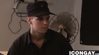 Ty Roderick pushes his big dick inside Trents tight hole