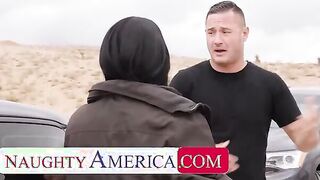 Alex Coal fucks helpful stranger while stranded in the middle of nowhere