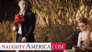 Blake Blossom fucks a perfect fucking stranger on Valentine's Day