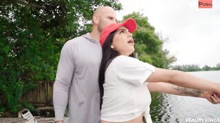 Teaching Long Breasts To Fish