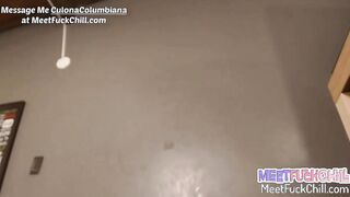 Bubble Butt Latina Makes Pussy Squirt