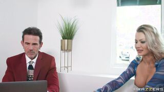 Cheating Housewife Gets A Creampie