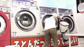 Seduced By Beautiful Japanese Girl At Coin Laundry