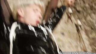 Naughty Josh Cavalin lets master fuck him raw in a dungeon