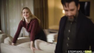 College babe deepthroating stepcousin