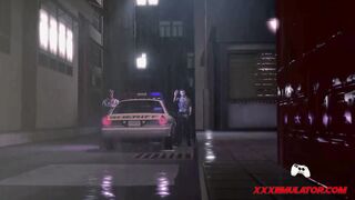 3D Hottie & Police Officers XX Threesome
