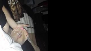 Footjob and Cumshot Compilation