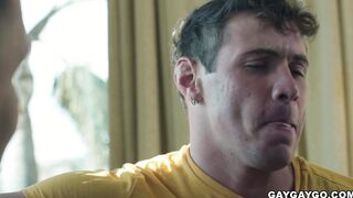 Brock stuff Kyle's juicy ass