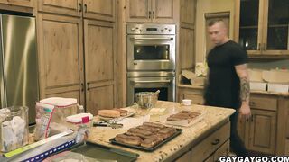 Brock stuff Kyle's juicy ass