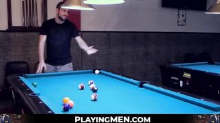 Men in suits connect in the club for some profound buttcentric sex