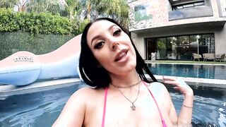 Angela White Interracial Pool Sex