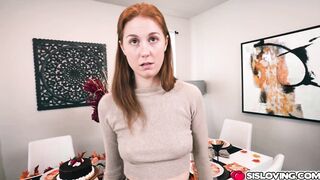 Stepbrother stuffing his horny stepsister