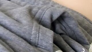 Chainsmoker twink makes a mess by spilling his cum