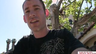 Big tits milf fucking random college guy