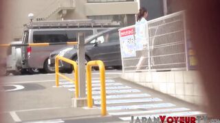 Japanese amateurs filmed peeing in public by voyeur