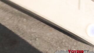 Japanese amateurs filmed peeing in public by voyeur