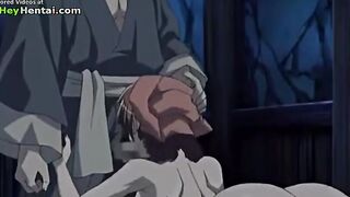 Hot busty girl having hardcore threesome