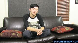 Gorgeous indirect access desperado strokes his dick and cumshots