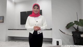 Creampie my hijab wife and mistress