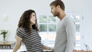 Brunette latina fucking her ex husband