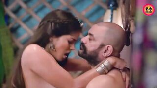 Desi Village Big Boobs Bhabhi  Hardcore Sex with Mukhiya