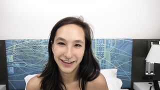 This 18 year old yr older 19 year old has LONG natural DDD hooters