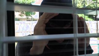 Long Tit Older Beauty Armani African Spreads Legs For Peeping Tom