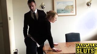 Like all good chicks Amber West cherish a good ass spanking