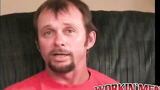 Real mature amateur tugging off until he empties his balls