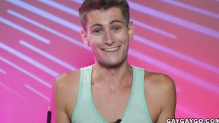 Sexy stud Ian Holms can't resist Trevor's tight hole