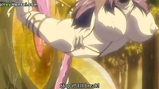 Busty sweet teen satisfies horny creature