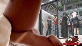 HUGE 3D Cumshots Gaming Animation 2023