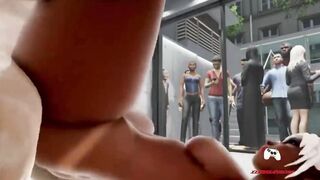 HUGE 3D Cumshots Gaming Animation 2023