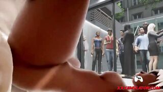 HUGE 3D Cumshots Gaming Animation 2023