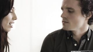 Gf proves bf shes lesbian by fucking him