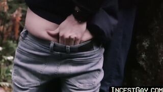 Stepdaddy barebacking young fellow in taboo meeting