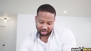 Trainer moaning massage