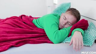Stepmom let me bust a fat load inside of her pussy