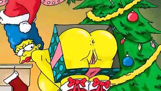 New Year 2024 and Xmas famous toons