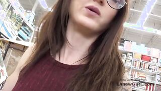 Thin bitch cums hard while getting cunt fucked