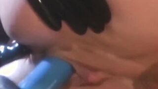 BDSMs stunning Alexis Amore plays hardcore whipping pussy play