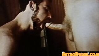 after hot blowjobs vintage bareback doggystyle pounding