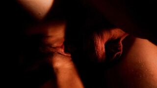 Lustful MILF gives sensual blowjob before she fucks guy